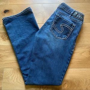 Silver Jeans. Size 30W 33L. Natsuki midrise bootcut.